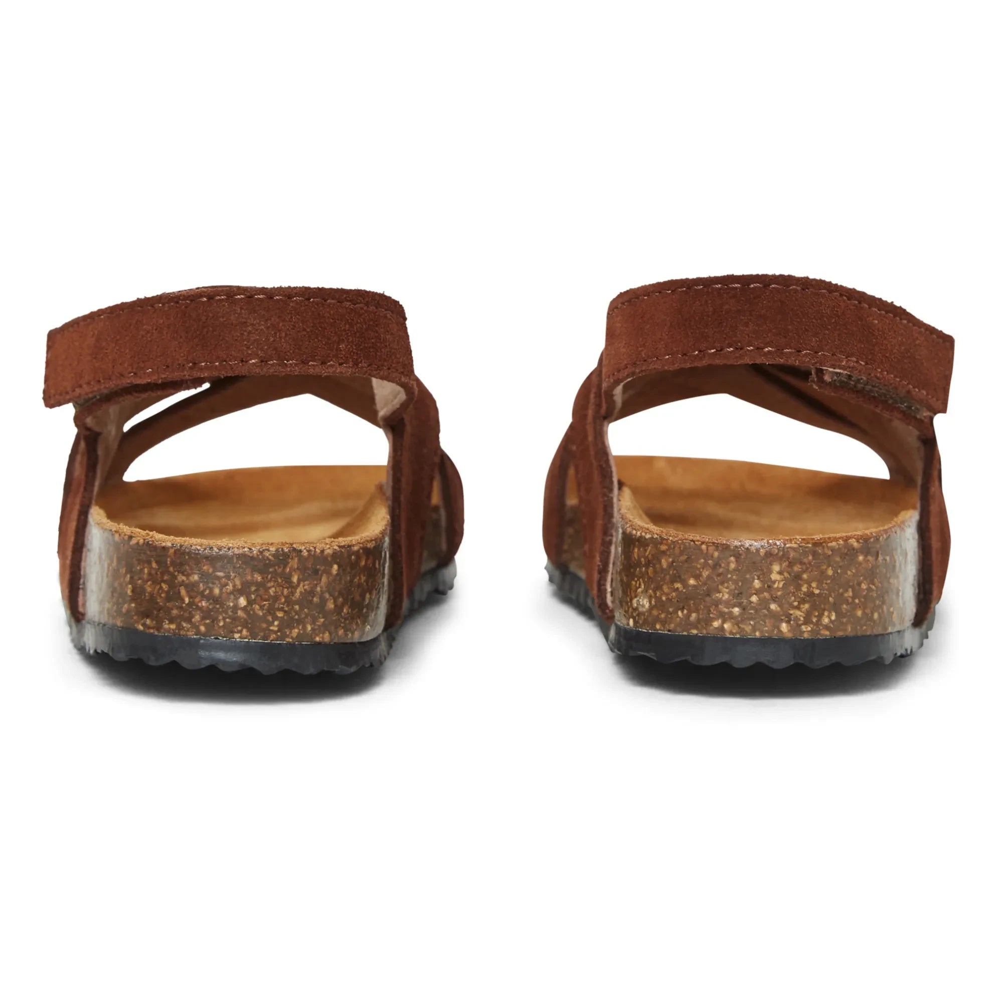 Pèpè - Suede Knitted Sandals - Two Con Me | Brown