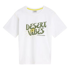 Scotch & Soda - Desert Breeze Art Print T-Shirt | White