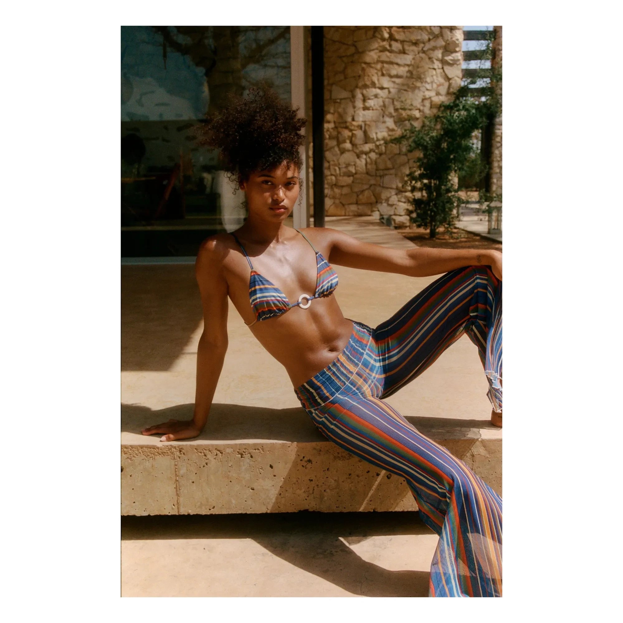 Casa Rosa - Robi Pants | Blue