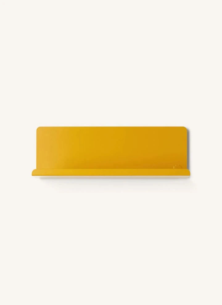 Mustard Made - Ledge Metal Wall Shelf | Faded Yellow