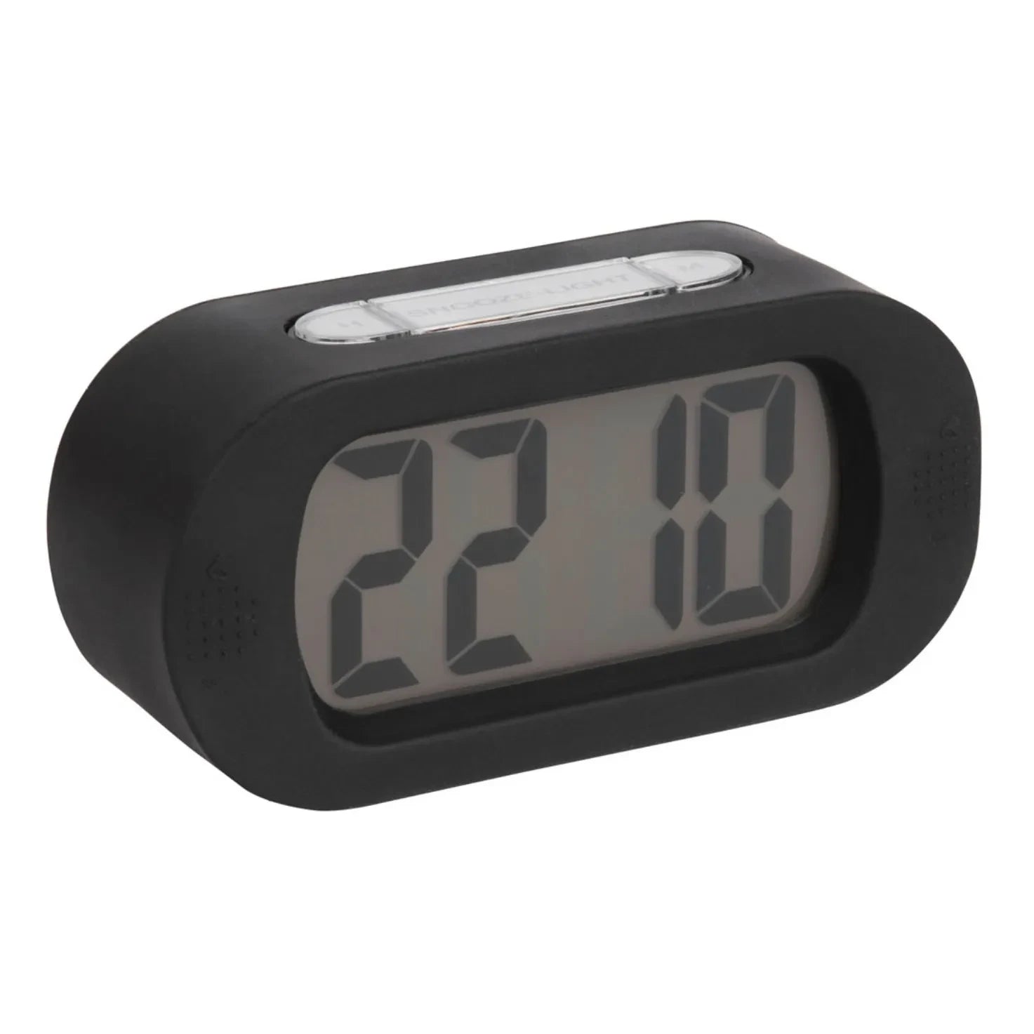 Present Time - Gummy Alarm Clock | Black