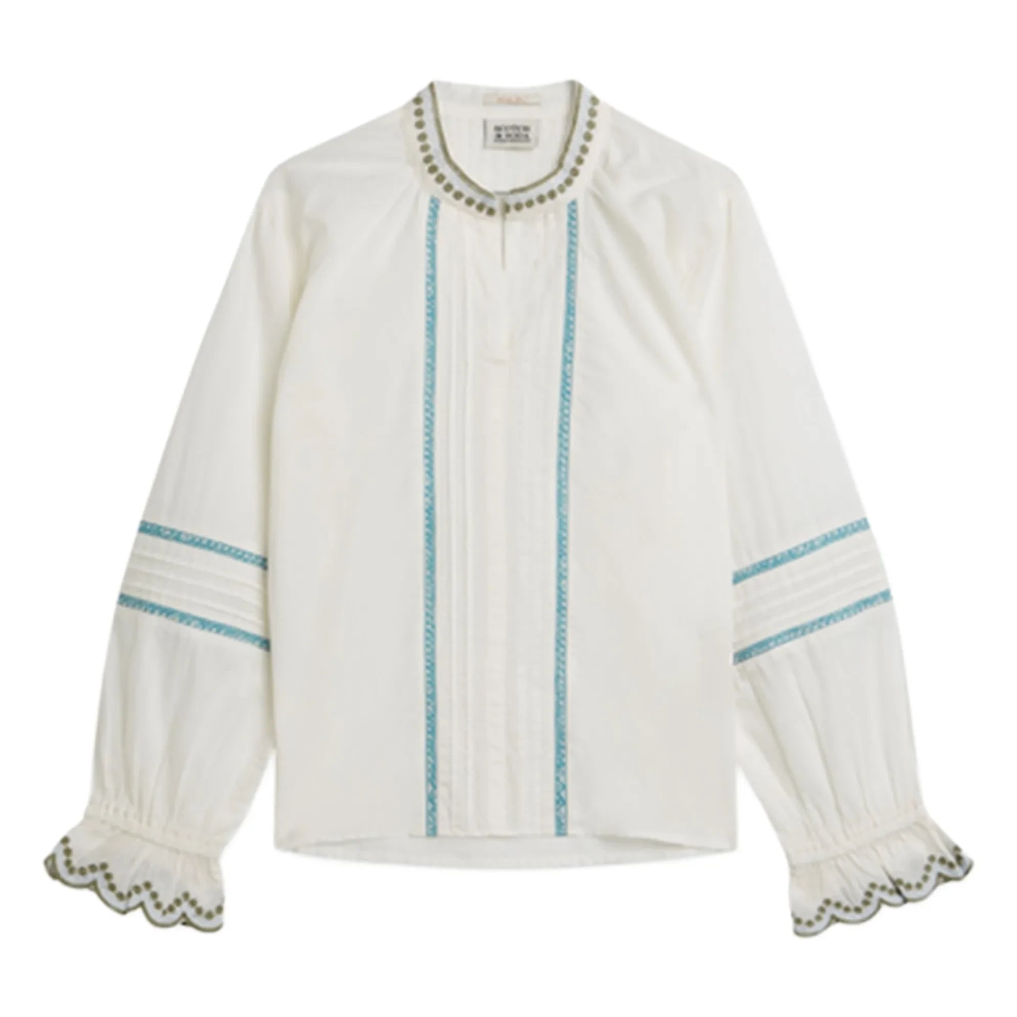 Scotch & Soda - Embroidered Blouse | Ecru