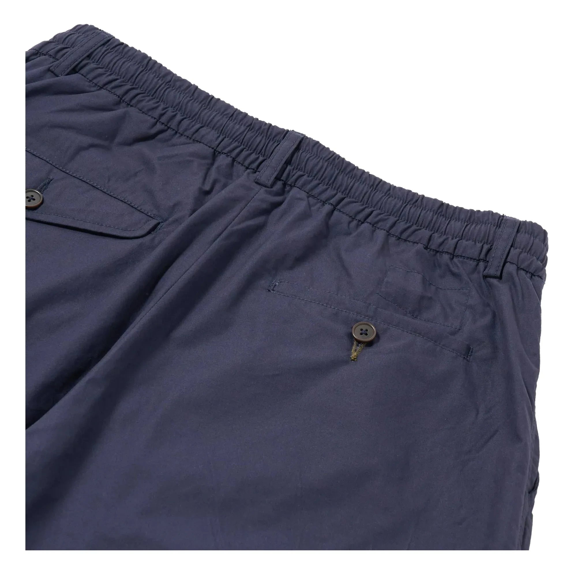 Universal Works - Short Plissé Poplin | Navy Blue