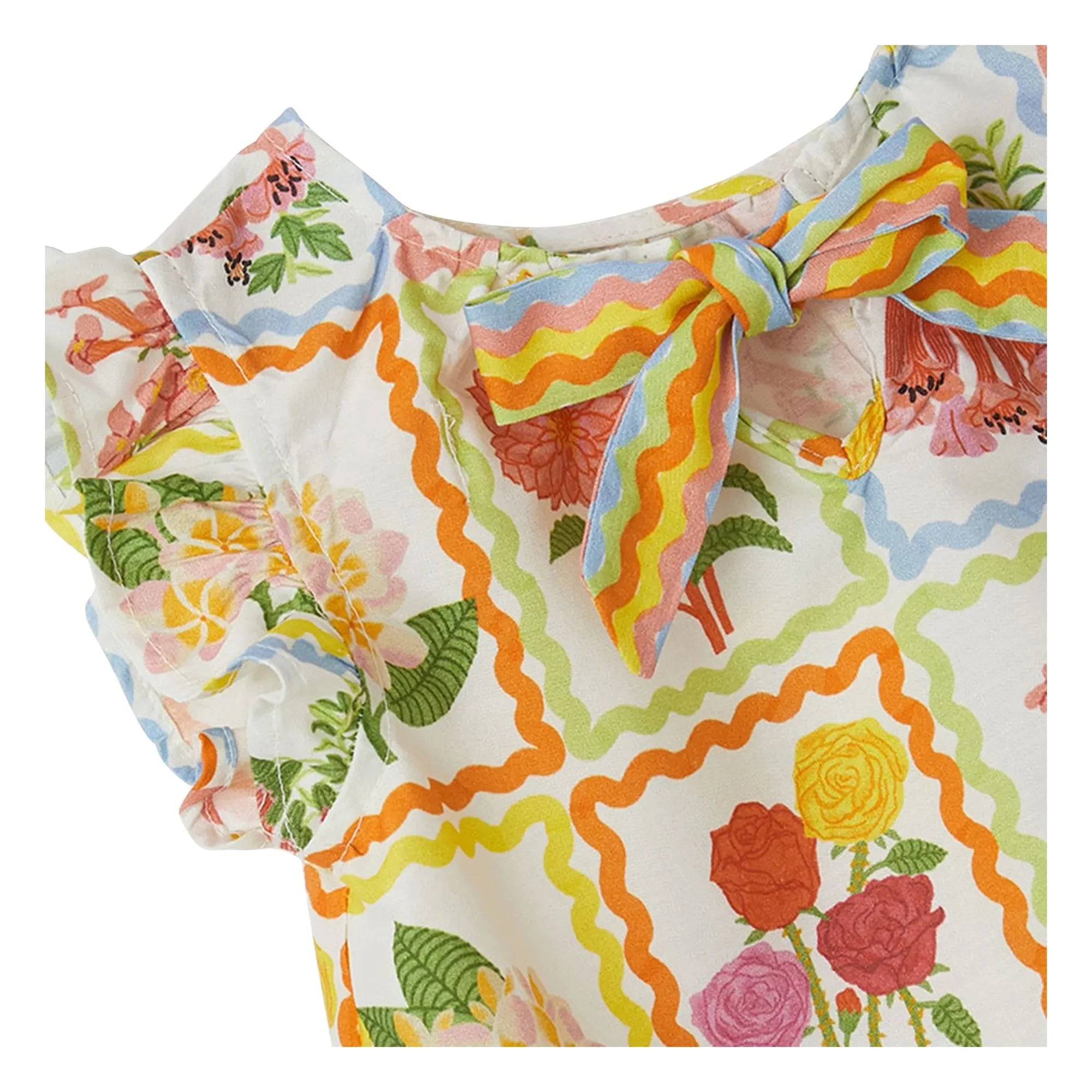 Fabula - Floral Romper | Yellow