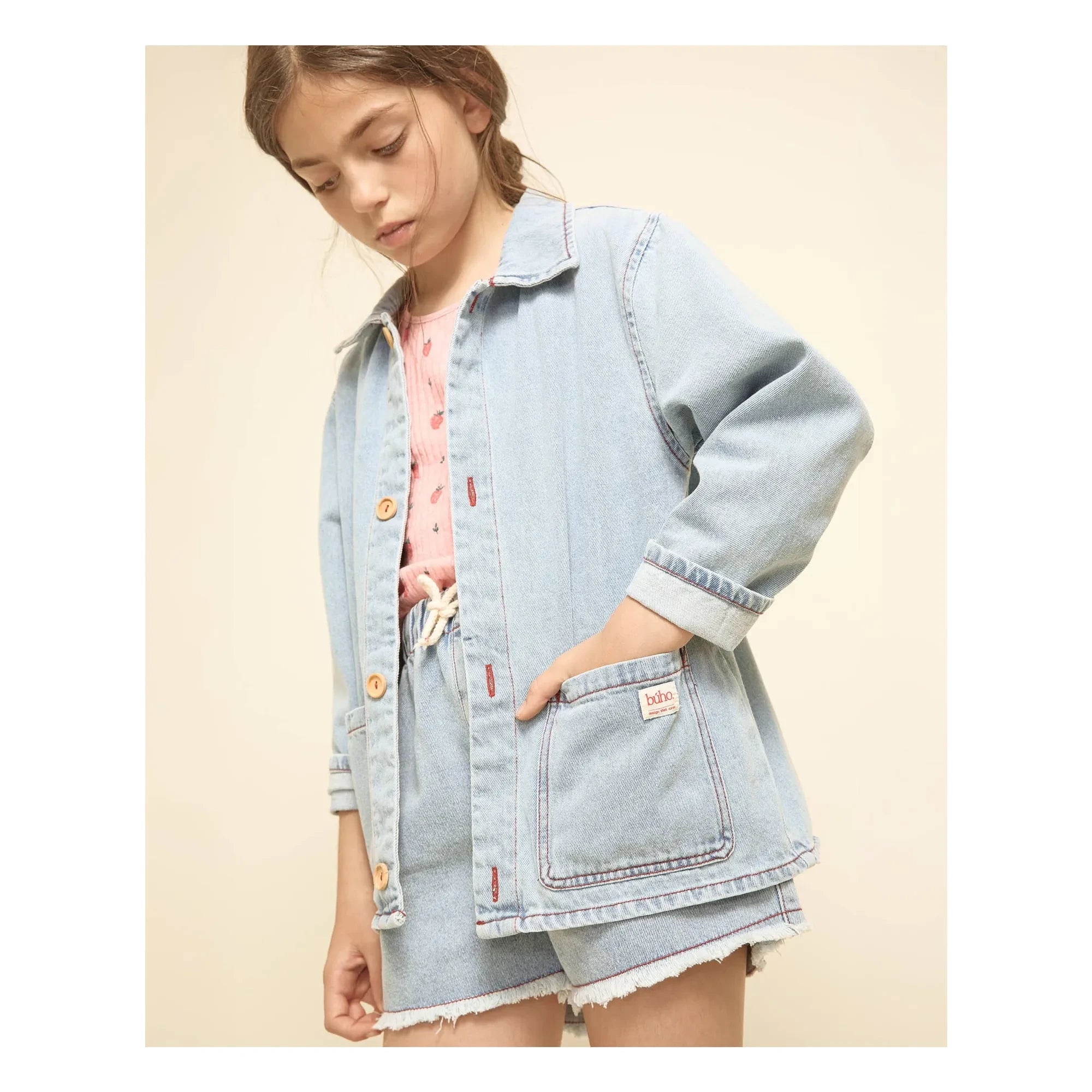Búho - Dimin Light Overshirt | Light Blue