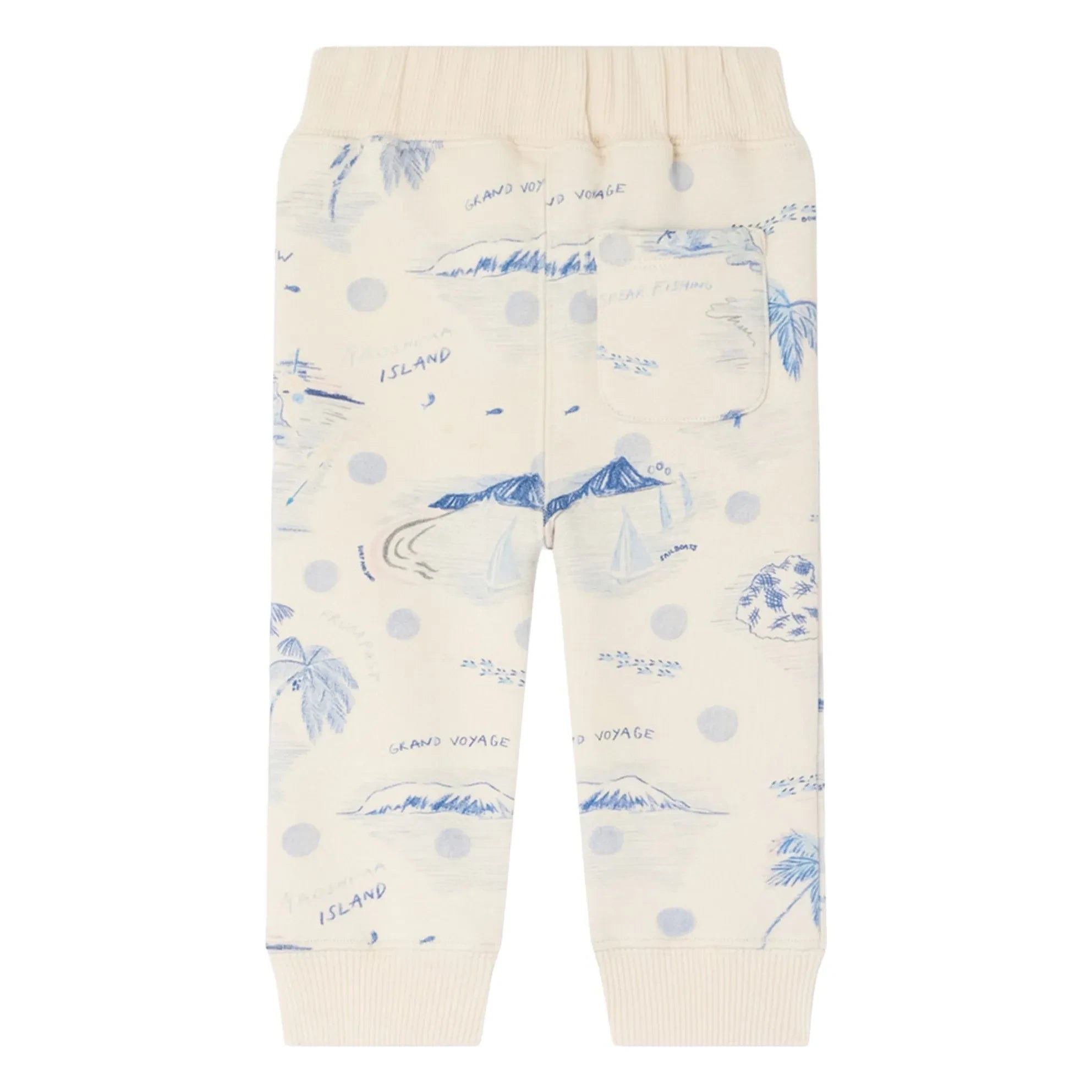 Bonpoint - Bram Organic Cotton Jogger Pants | Ecru