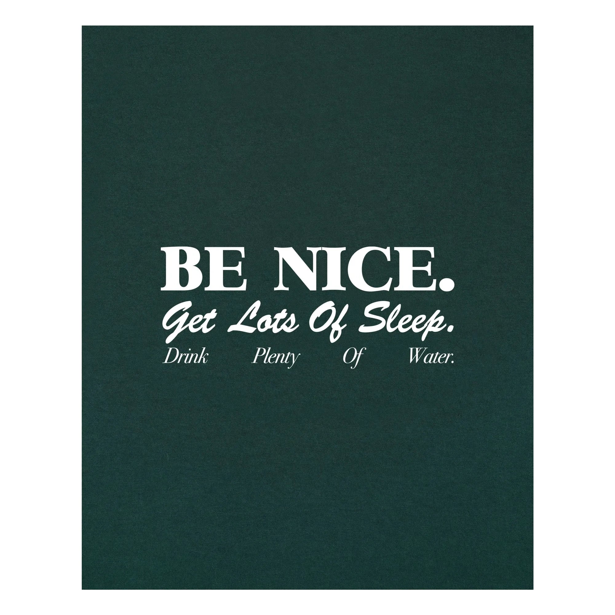 Sporty & Rich - Sweat Be Nice | Koyu yeşil