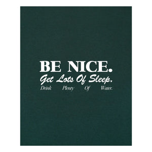 Sporty & Rich - Sweat Be Nice | Koyu yeşil