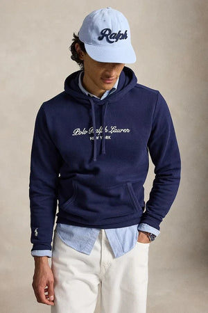 Polo Ralph Lauren kapüşonlu erkek pamuklu sweatshirt