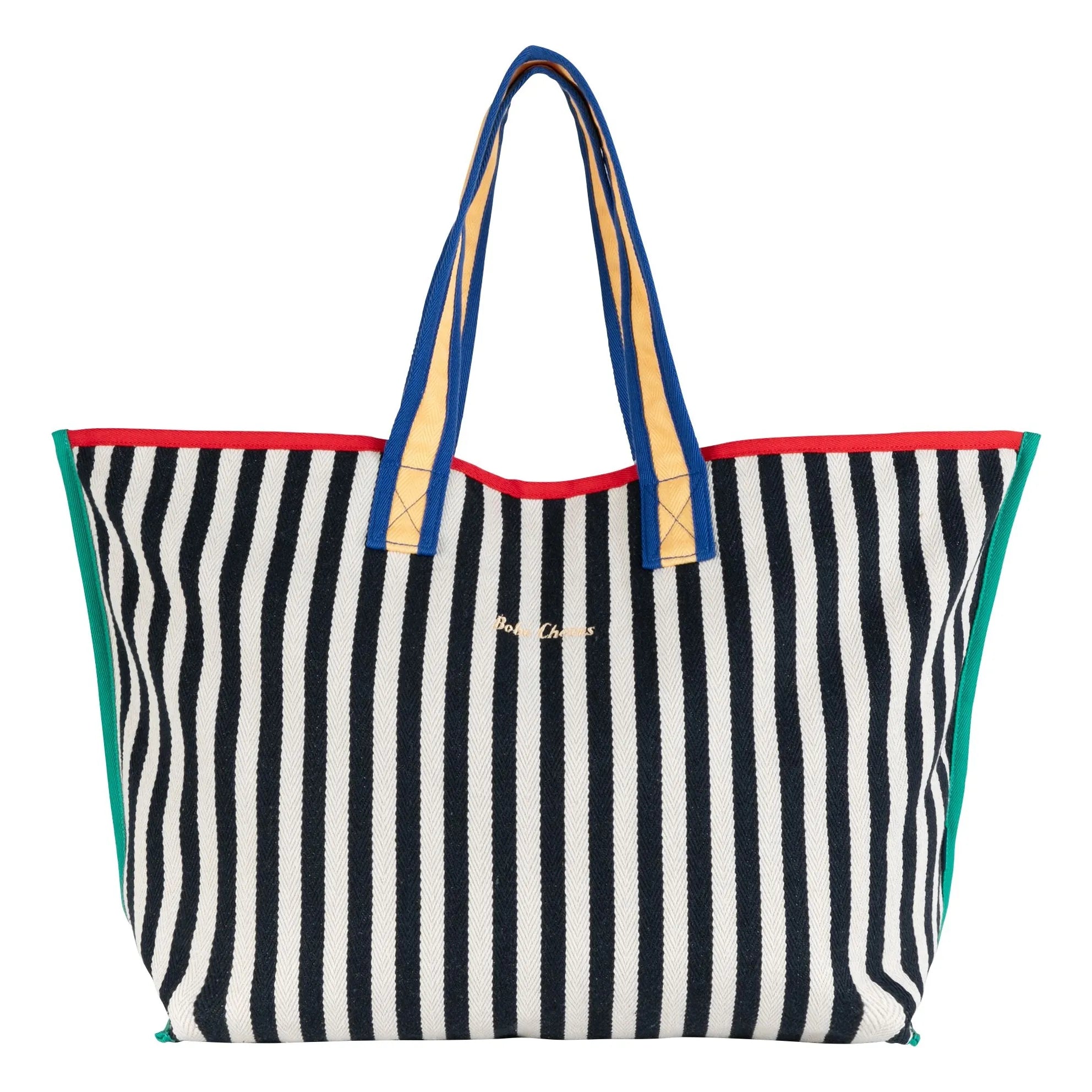 Bobo Choses - Color Block Recycled Cotton Tote Bag | Blue