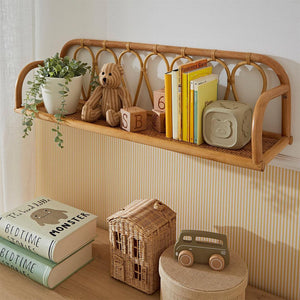 Cuddleco Aria Shelf Large - Natural-Shelves-Natural-One Size | Natural Baby Shower
