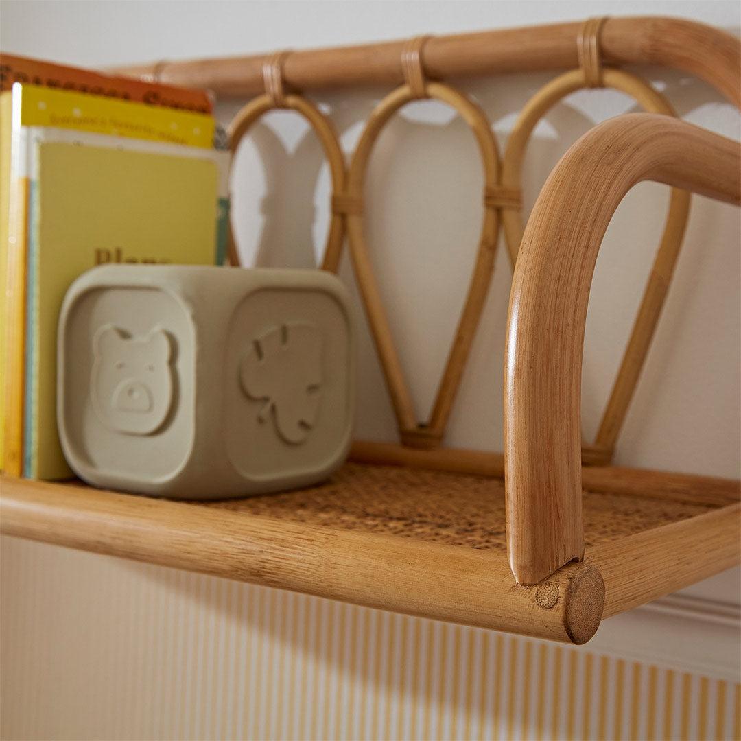 Cuddleco Aria Shelf Large - Natural-Shelves-Natural-One Size | Natural Baby Shower