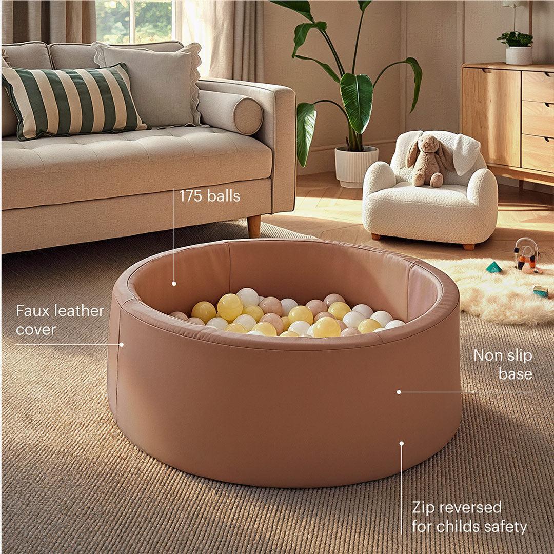 CuddleCo Ball Pit with Balls - Tuscany-Ball Pits-Tuscany- | Natural Baby Shower