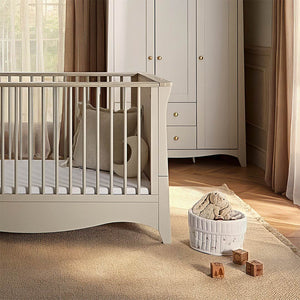 CuddleCo Clara Luxe 2pc Set - Cashmere/Ash-Nursery Sets-Cashmere/Ash- | Natural Baby Shower