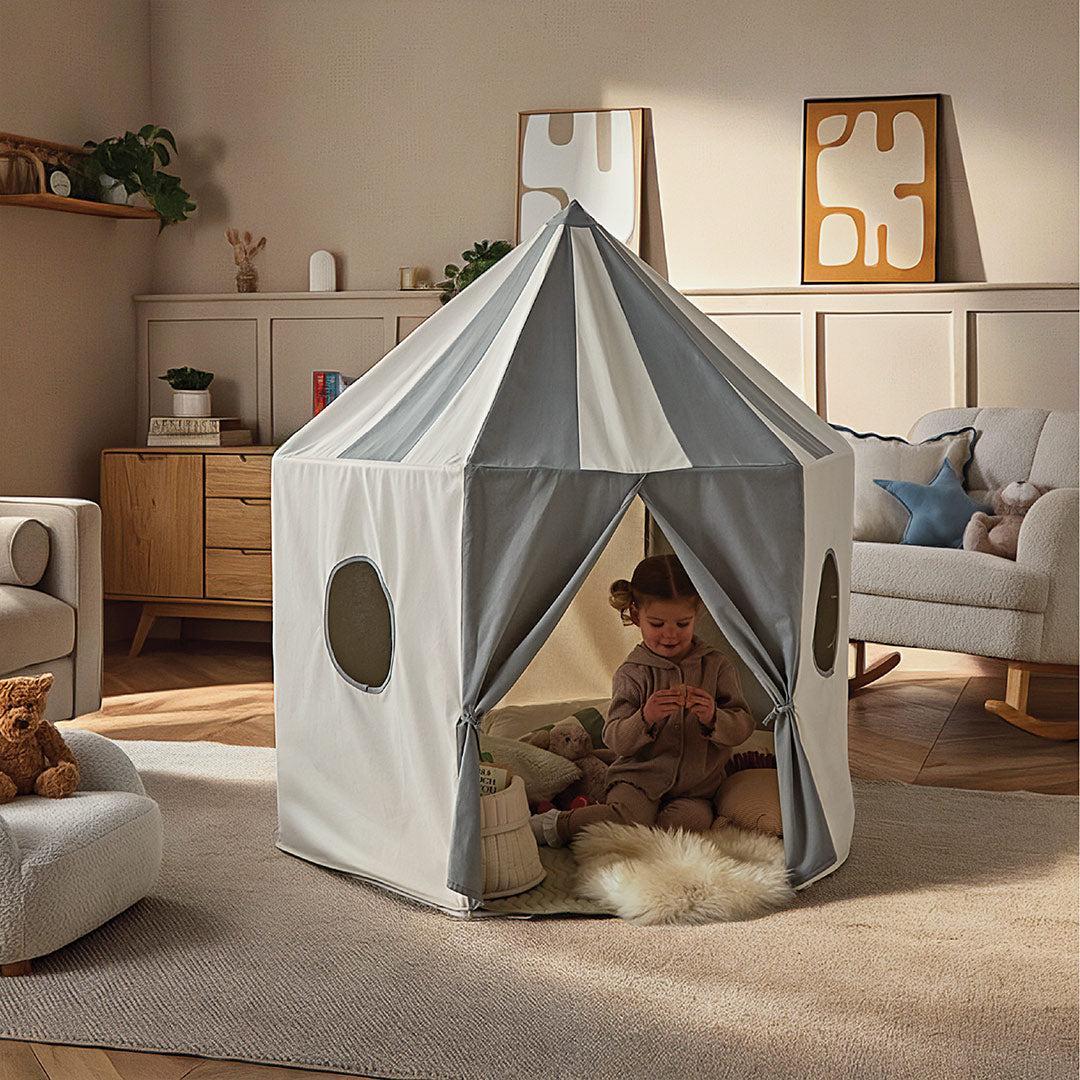 CuddleCo Pavilion Play Tent - Sea Salt-Teepees-Sea Salt- | Natural Baby Shower