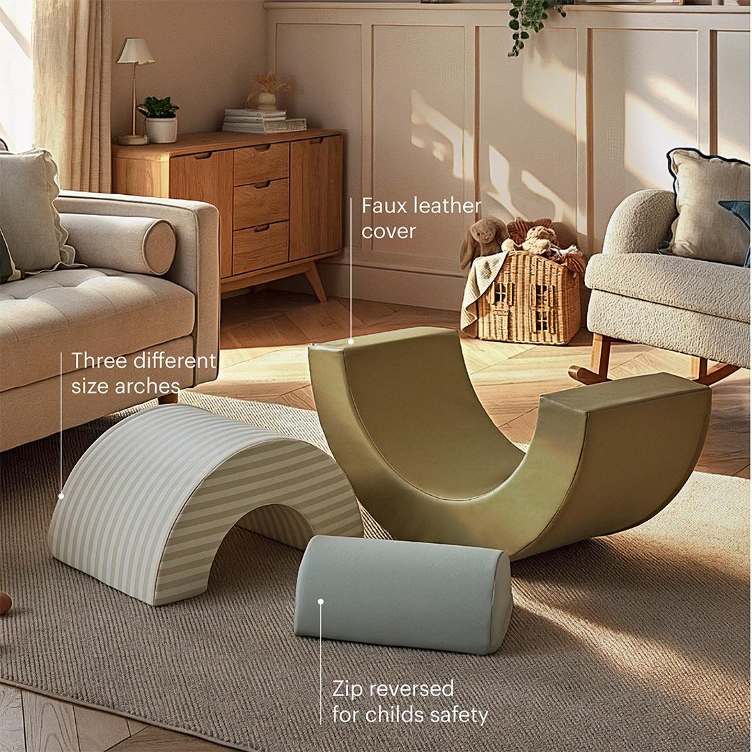 CuddleCo Soft Play Arch Large-Soft Play- | Natural Baby Shower