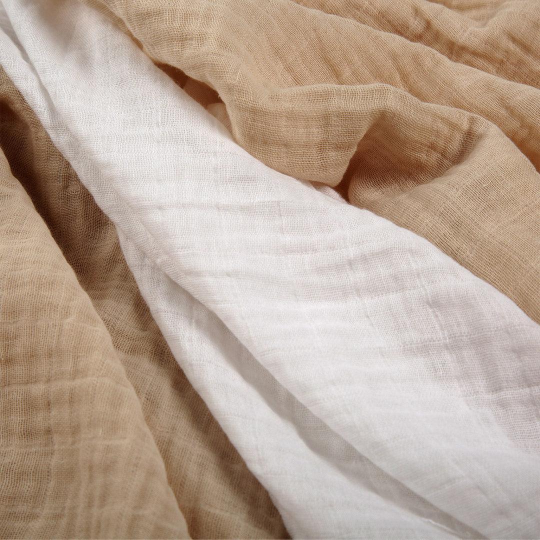 CuddleCo Universal Crib/ Co Sleeper Bedding Set - Cashmere Waffle-Bedding Sets-Cashmere Waffle-Crib | Natural Baby Shower