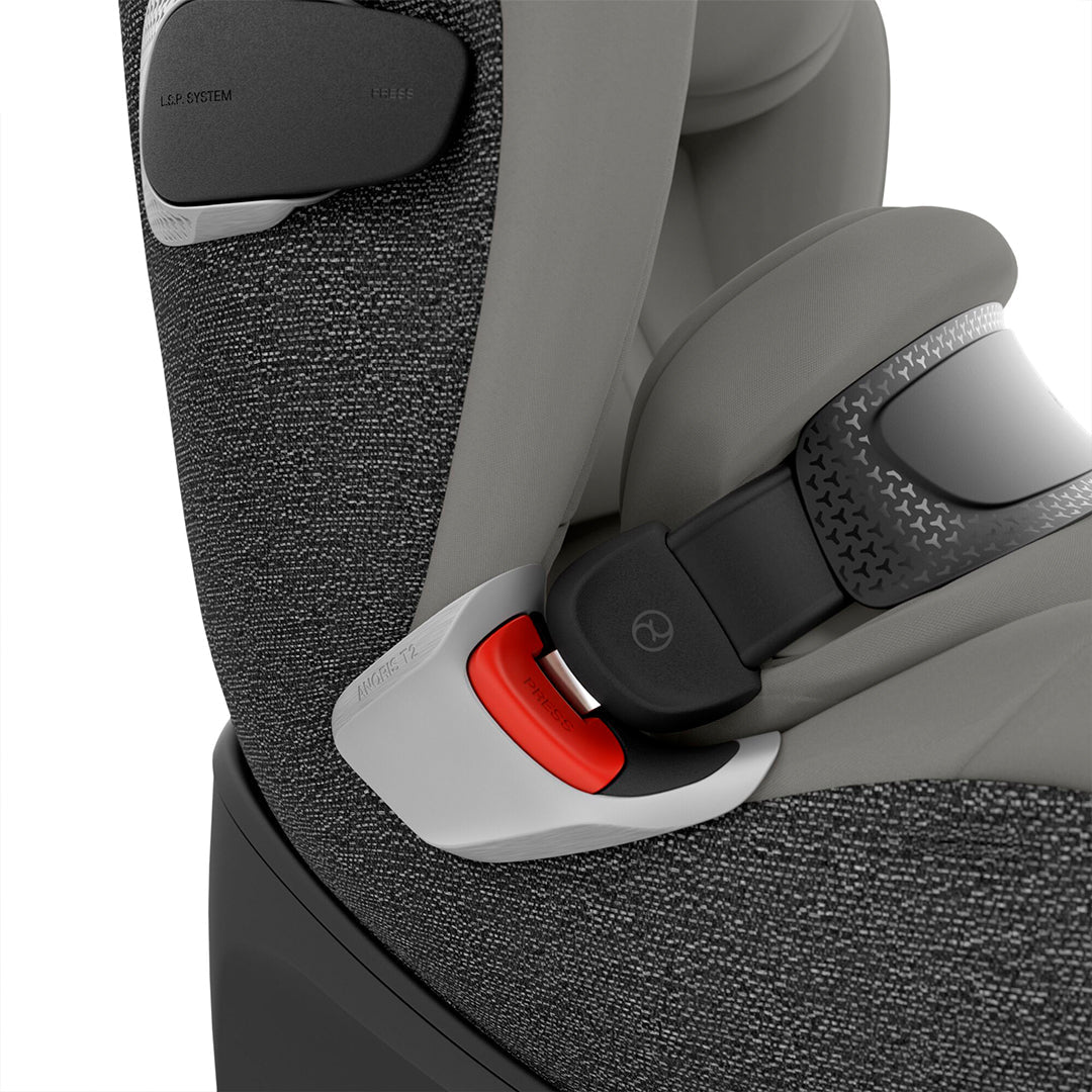 CYBEX Anoris T2 i-Size Car Seat - Mirage Grey-Car Seats-Mirage Grey- | Natural Baby Shower