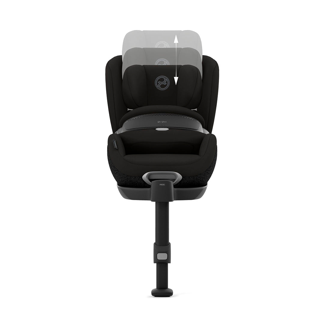 CYBEX Anoris T2 i-Size Car Seat - Sepia Black-Car Seats-Sepia Black- | Natural Baby Shower