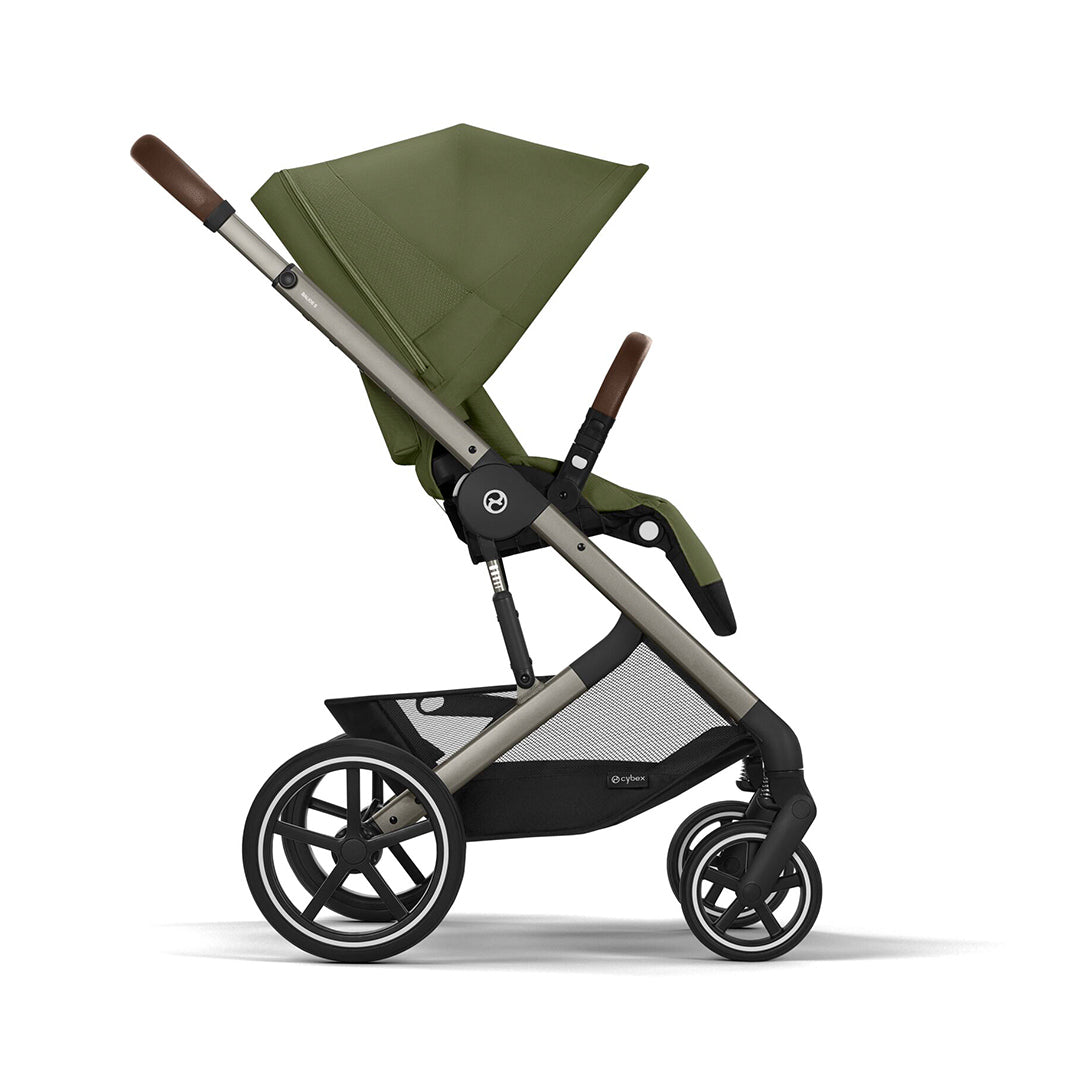 Cybex Balios S Lux Pushchair - Moss Green-Strollers-Moss Green-Khaki-Taupe | Natural Baby Shower