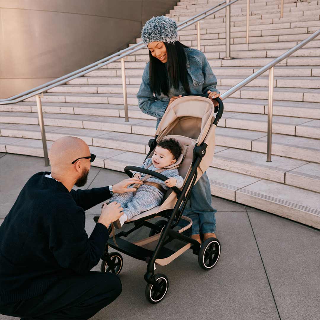 CYBEX Beezy Pushchair - Almond Beige-Strollers-Almond Beige- | Natural Baby Shower