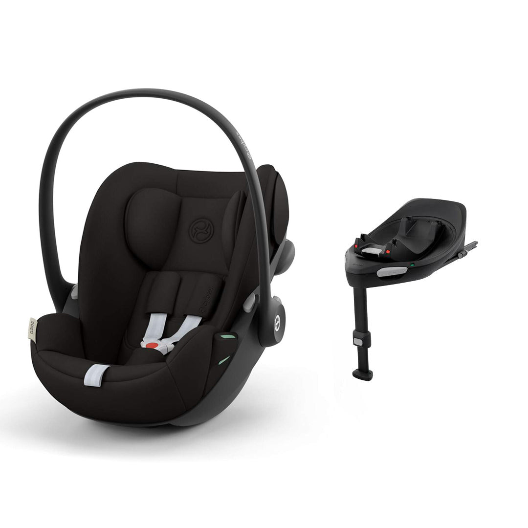 CYBEX Cloud G i-Size Car Seat - Magic Black-Car Seats-Magic Black-With Base | Natural Baby Shower