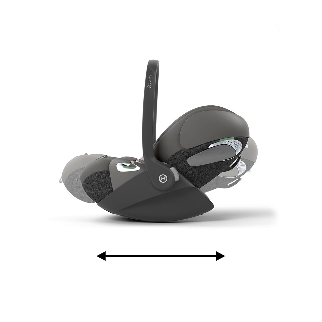 CYBEX Cloud T i-Size Rotating Baby Car Seat - Mirage Grey-Car Seats-Mirage Grey-No Base | Natural Baby Shower