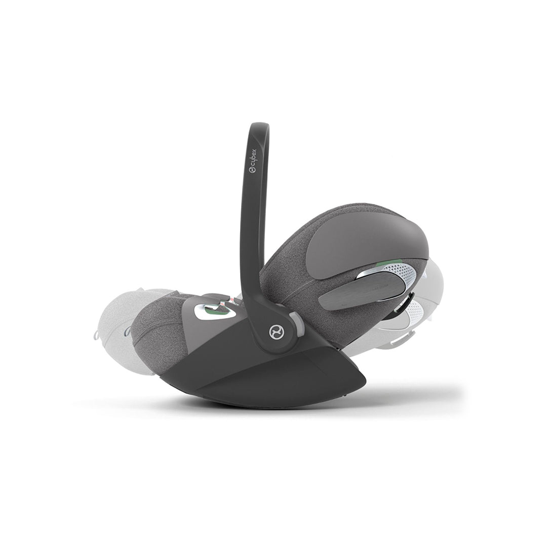 CYBEX Cloud T i-Size Plus Rotating Baby Car Seat - Mirage Grey-Car Seats-Mirage Grey-No Base | Natural Baby Shower