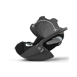 CYBEX Cloud T i-Size Rotating Baby Car Seat - Sepia Black-Car Seats-Sepia Black-No Base | Natural Baby Shower