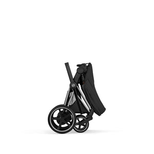 CYBEX e-Priam Style Single Pushchair-Strollers-Sepia Black-Chrome Brown | Natural Baby Shower