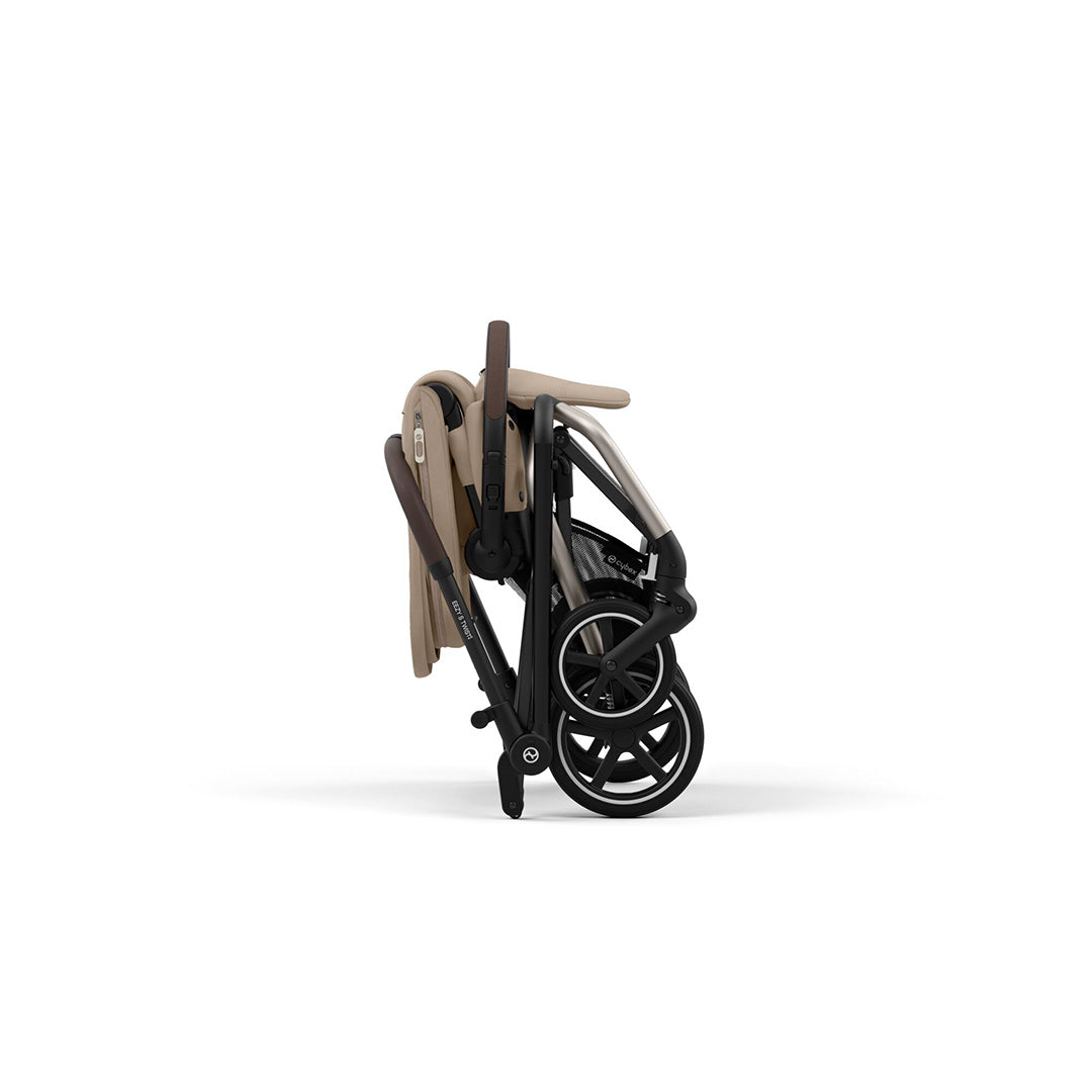 Outlet - CYBEX Eezy S Twist+ 2 Pushchair - Almond Beige-Strollers-Almond Beige- | Natural Baby Shower