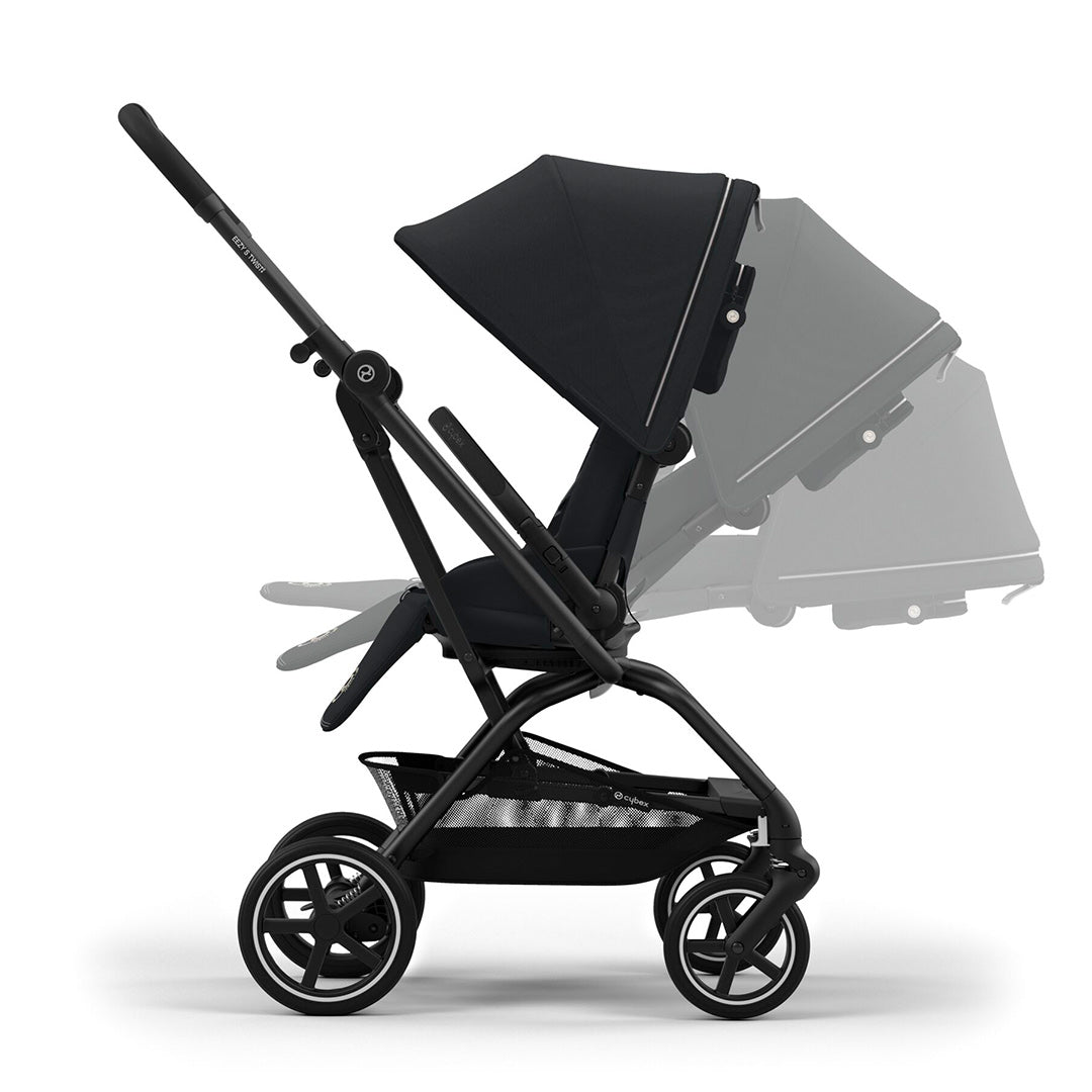 CYBEX Eezy S Twist+ 2 Pushchair - Magic Black-Strollers-Magic Black- | Natural Baby Shower