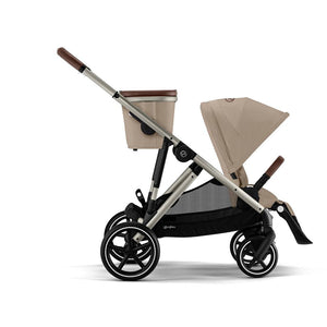 CYBEX Gazelle S Pushchair - Almond Beige - Taupe-Strollers-Almond Beige-No Carrycot | Natural Baby Shower