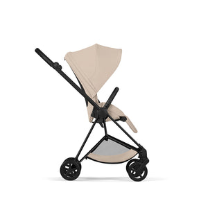 CYBEX Mios Comfort Pushchair & Foldable Carrycot - Cozy Beige/Black-Strollers-Cozy Beige/Black- | Natural Baby Shower