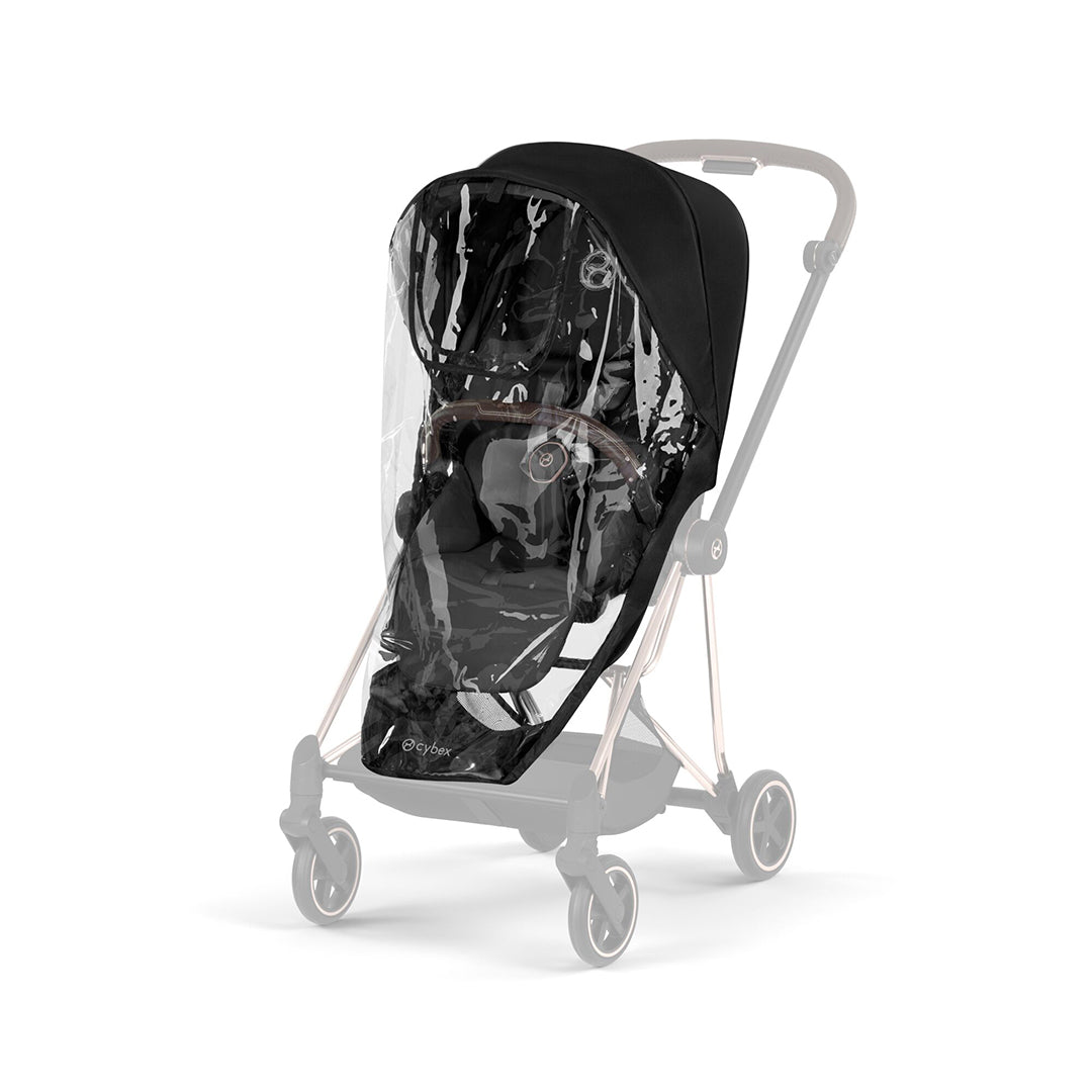 CYBEX Mios Comfort Pushchair & Foldable Carrycot - Cozy Beige/Black-Strollers-Cozy Beige/Black- | Natural Baby Shower