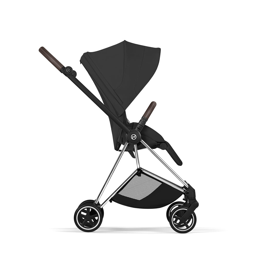 CYBEX Mios Style Single Pushchair-Strollers-Sepia Black-Chrome Brown | Natural Baby Shower