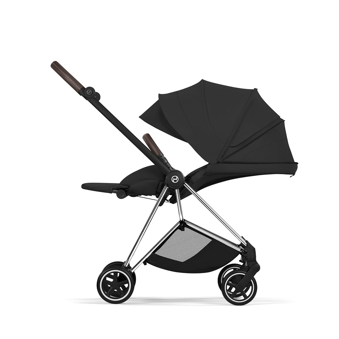 CYBEX Mios Style Single Pushchair-Strollers-Sepia Black-Chrome Brown | Natural Baby Shower