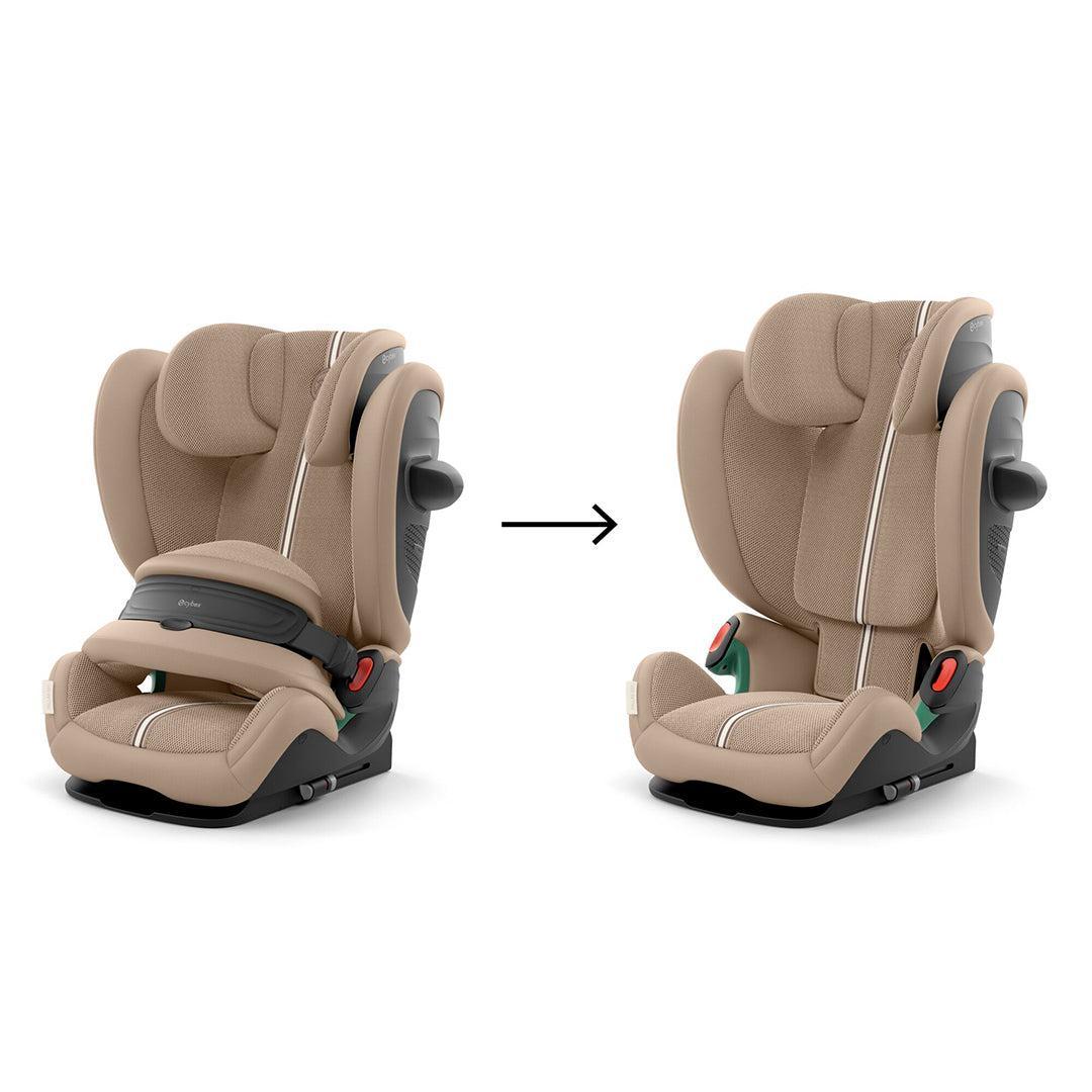CYBEX Pallas G3 Plus i-Size Car Seat - Almond Beige-Car Seats-Almond Beige- | Natural Baby Shower