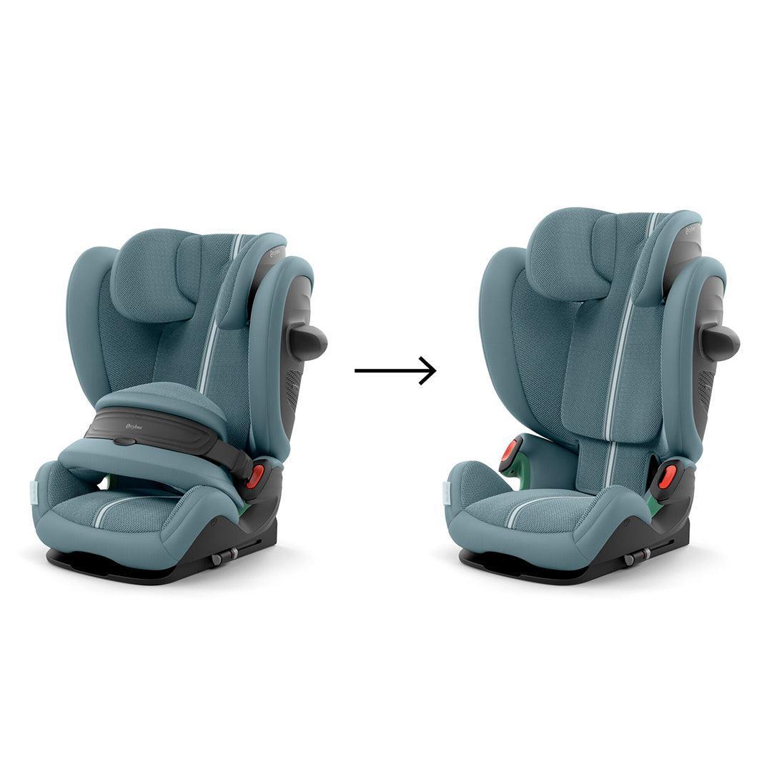 CYBEX Pallas G3 Plus i-Size Car Seat - Stormy Blue-Car Seats-Stormy Blue- | Natural Baby Shower