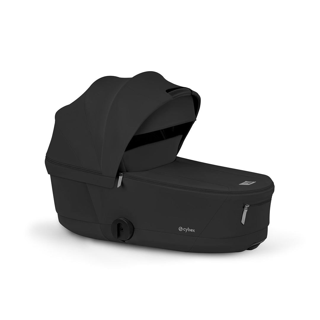 CYBEX Priam Comfort Pushchair & Foldable Carrycot - Sepia Black/Black-Strollers-Sepia Black/Black- | Natural Baby Shower