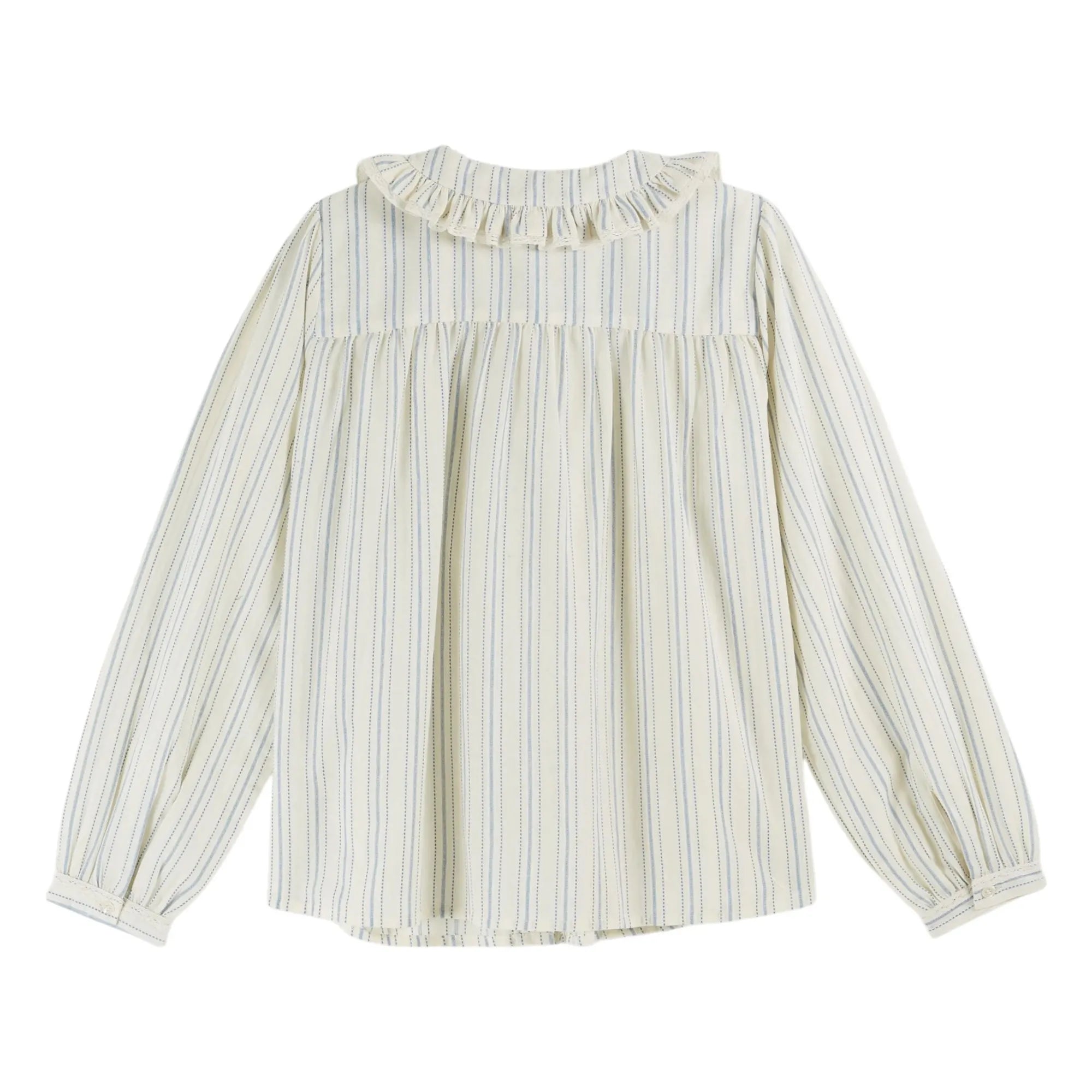 Emile et Ida - Cyrielle Striped Blouse | Ecru