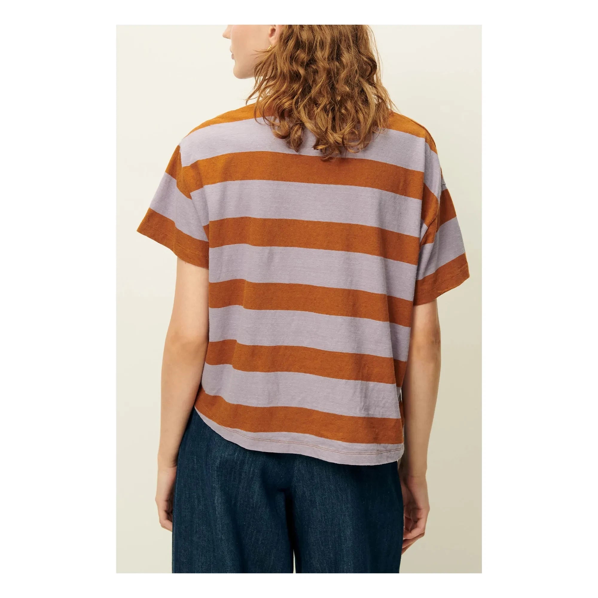 Sessùn - Tooli Cotton T-Shirt | Lilac