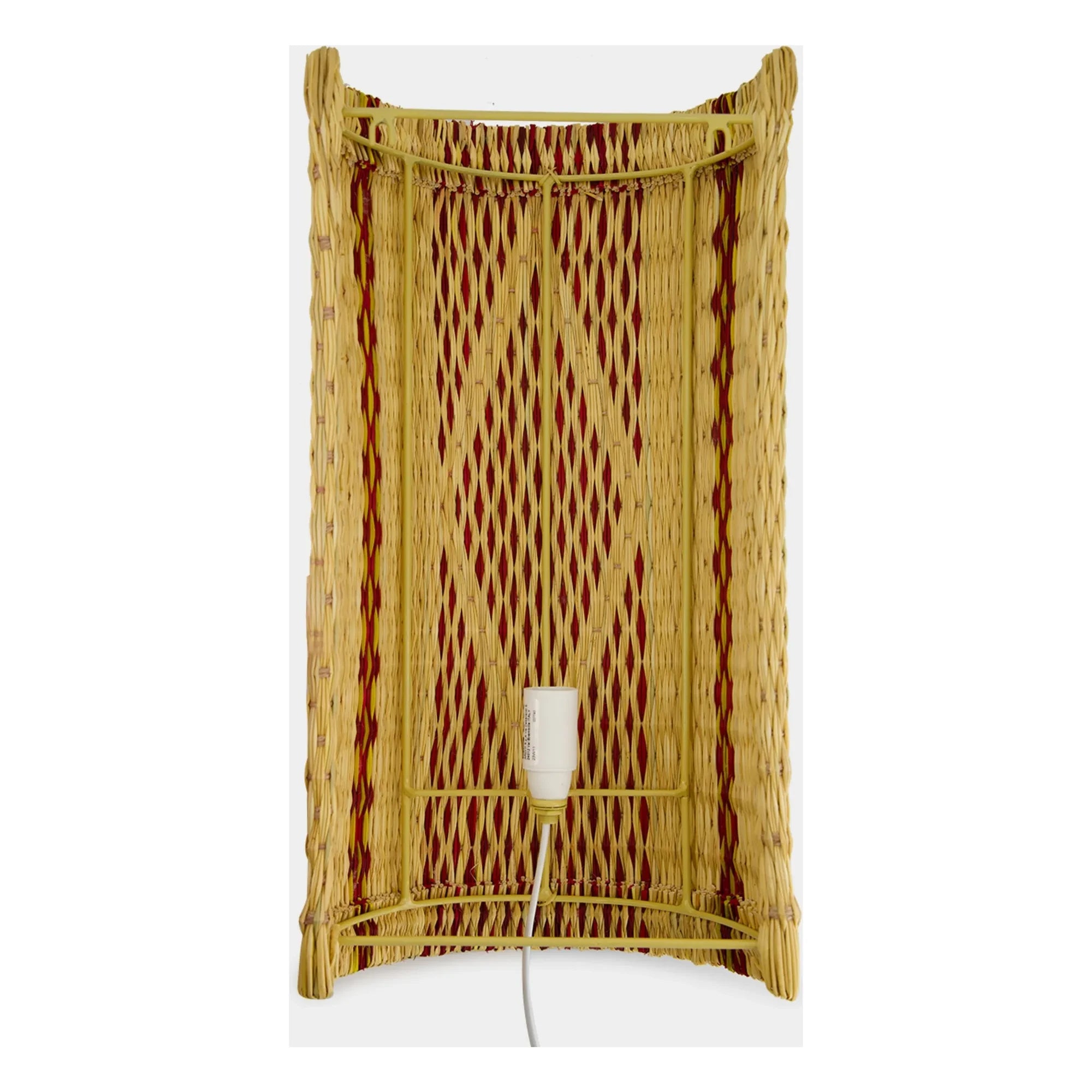 House of Capricorn - Coruche Wicker Wall Lamp