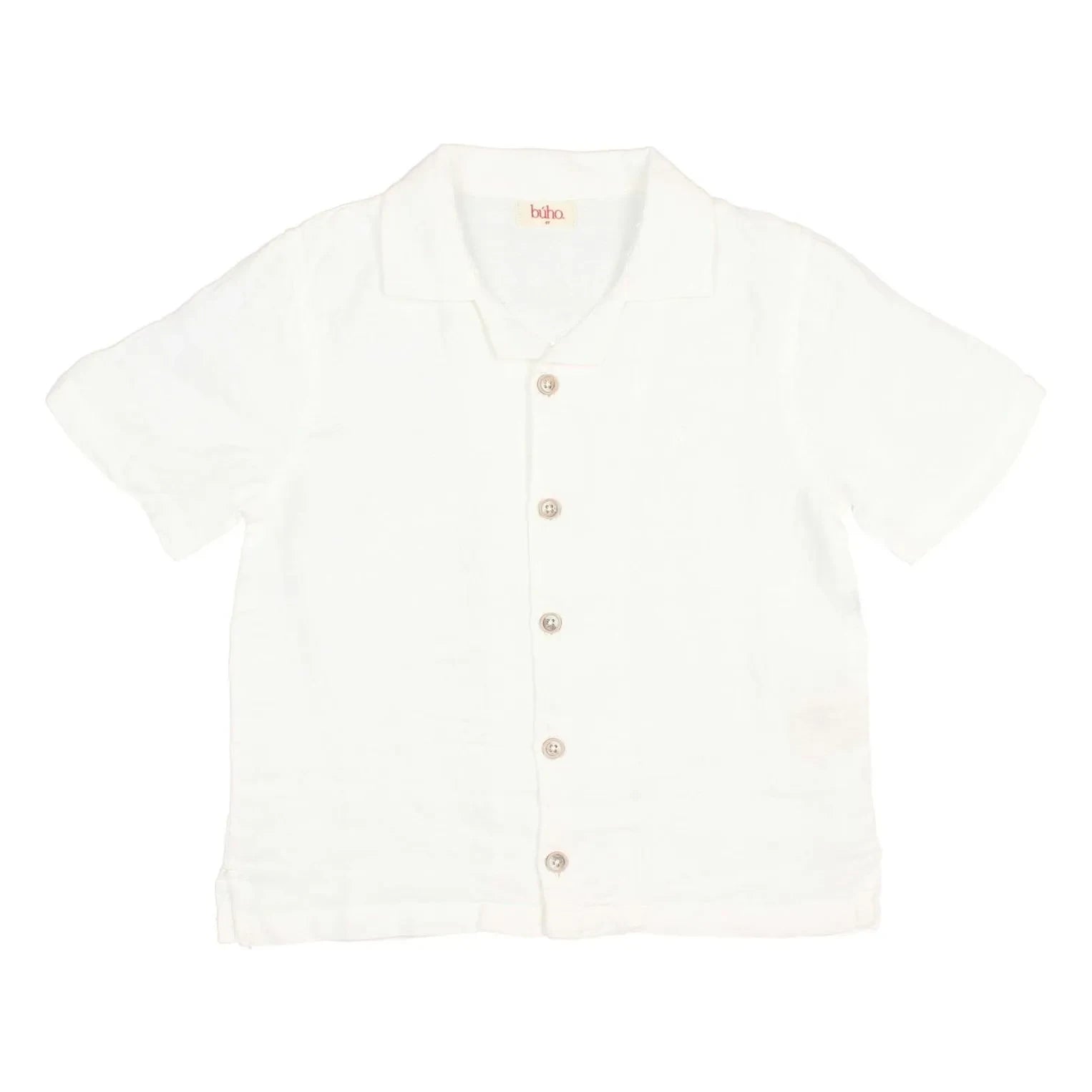 Búho - Linen shirt | White