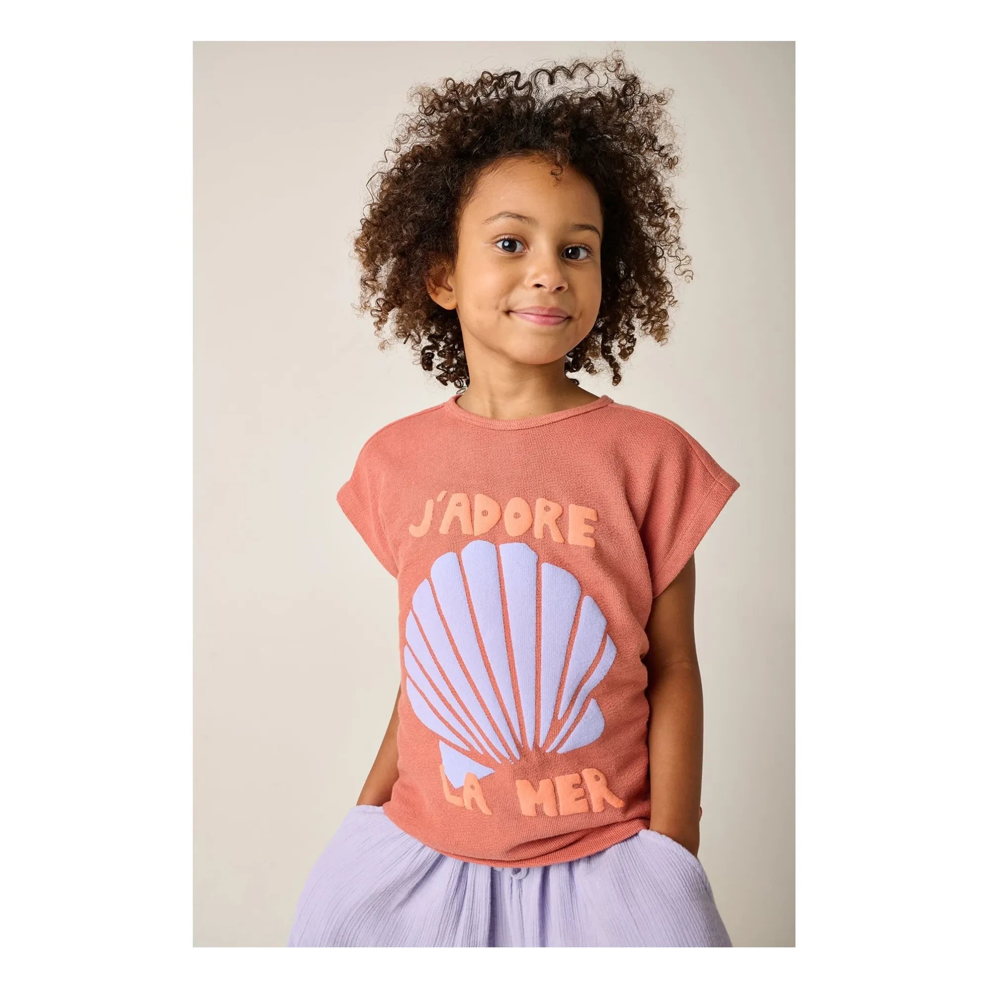 Tumble N'Dry - Pesca Organic Cotton T-Shirt | Terracotta