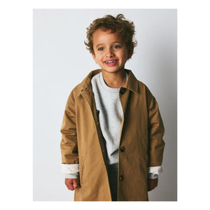 Brunobruno Nation - Axel Coat Organic Cotton | Brown