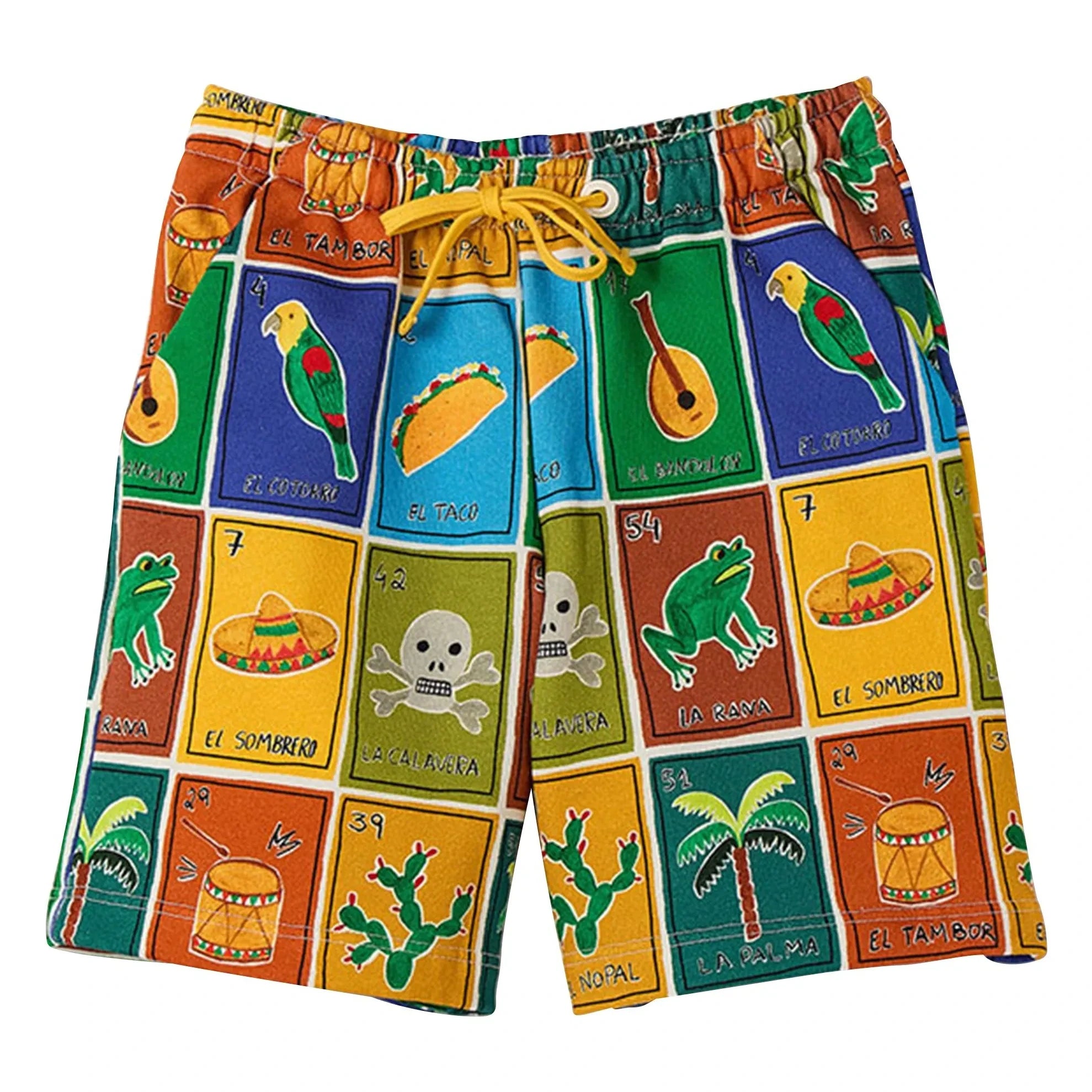 Fabula - Mexican Fleece Shorts | Orange