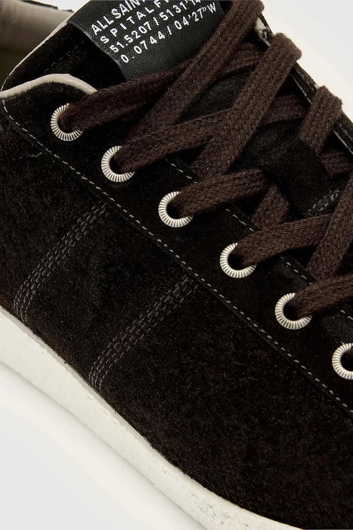 AllSaints Leon Low Top Süet Spor Ayakkabı