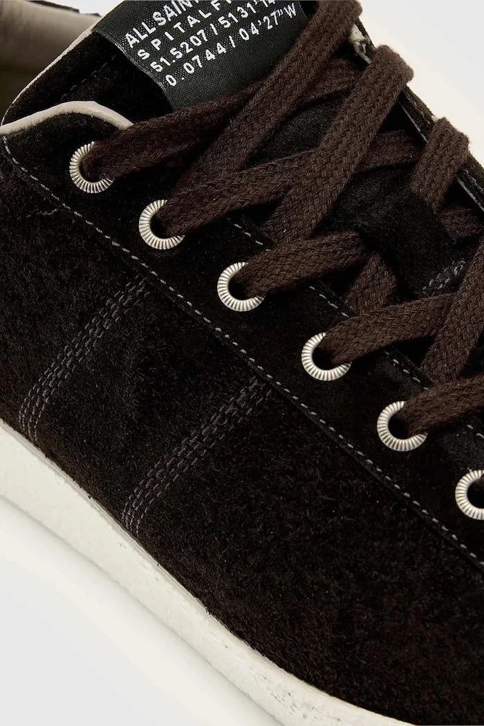 AllSaints Leon Low Top Süet Spor Ayakkabı