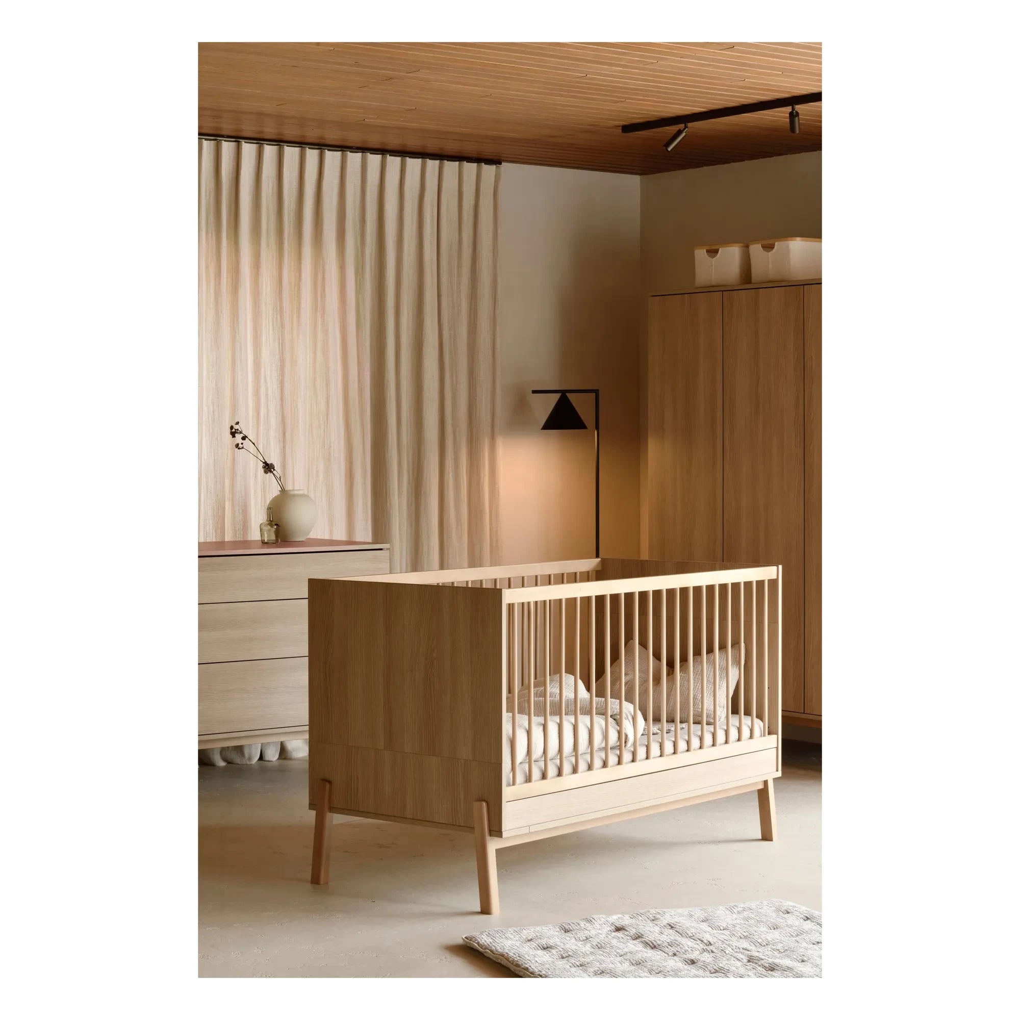 Quax - Ashi Crib 70x140 cm | Honey